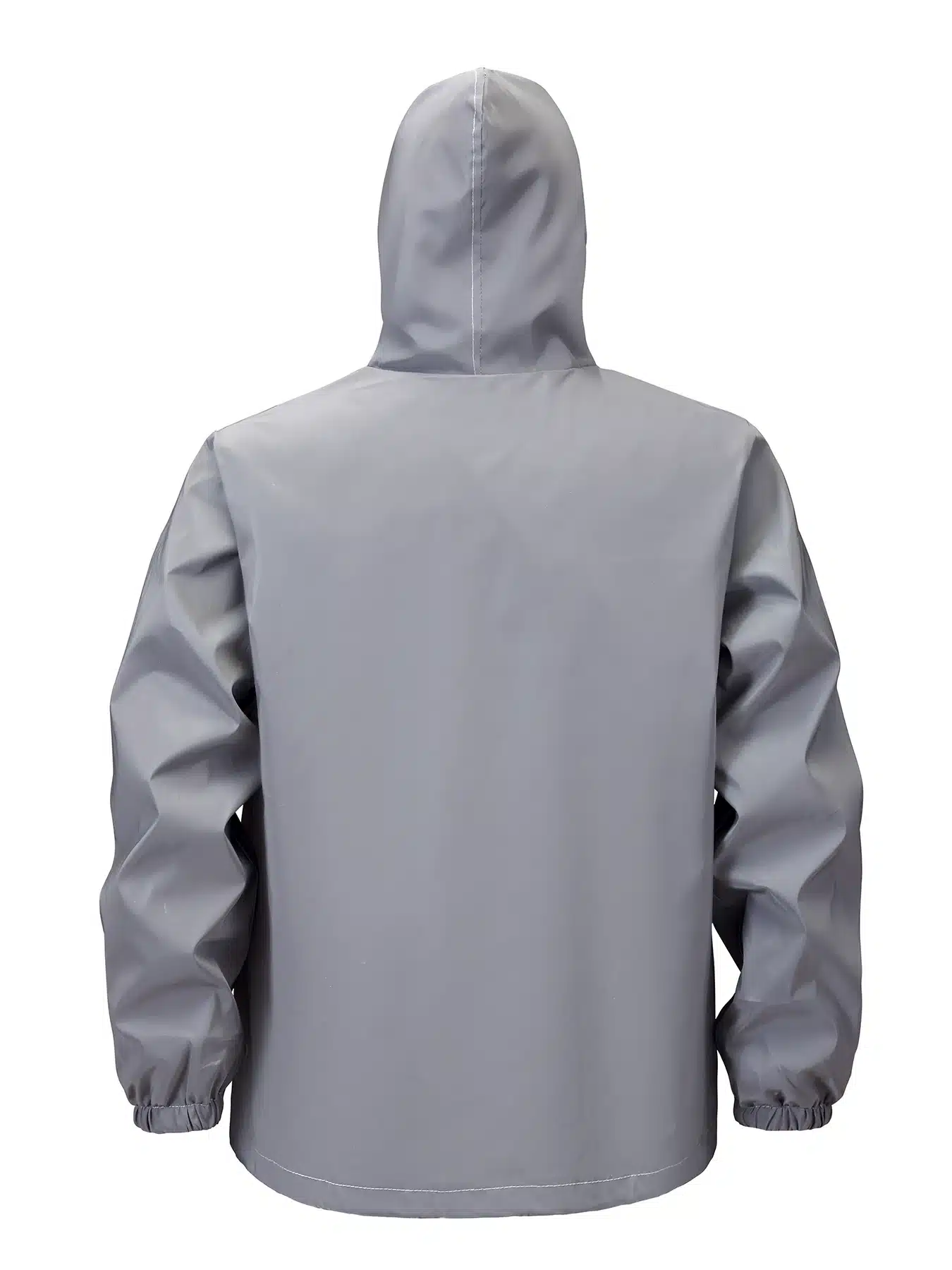 New Mens / Womens Full Reflective Jacket Night Shiny Windbreaker Jackets Hooded Coats - Image 4