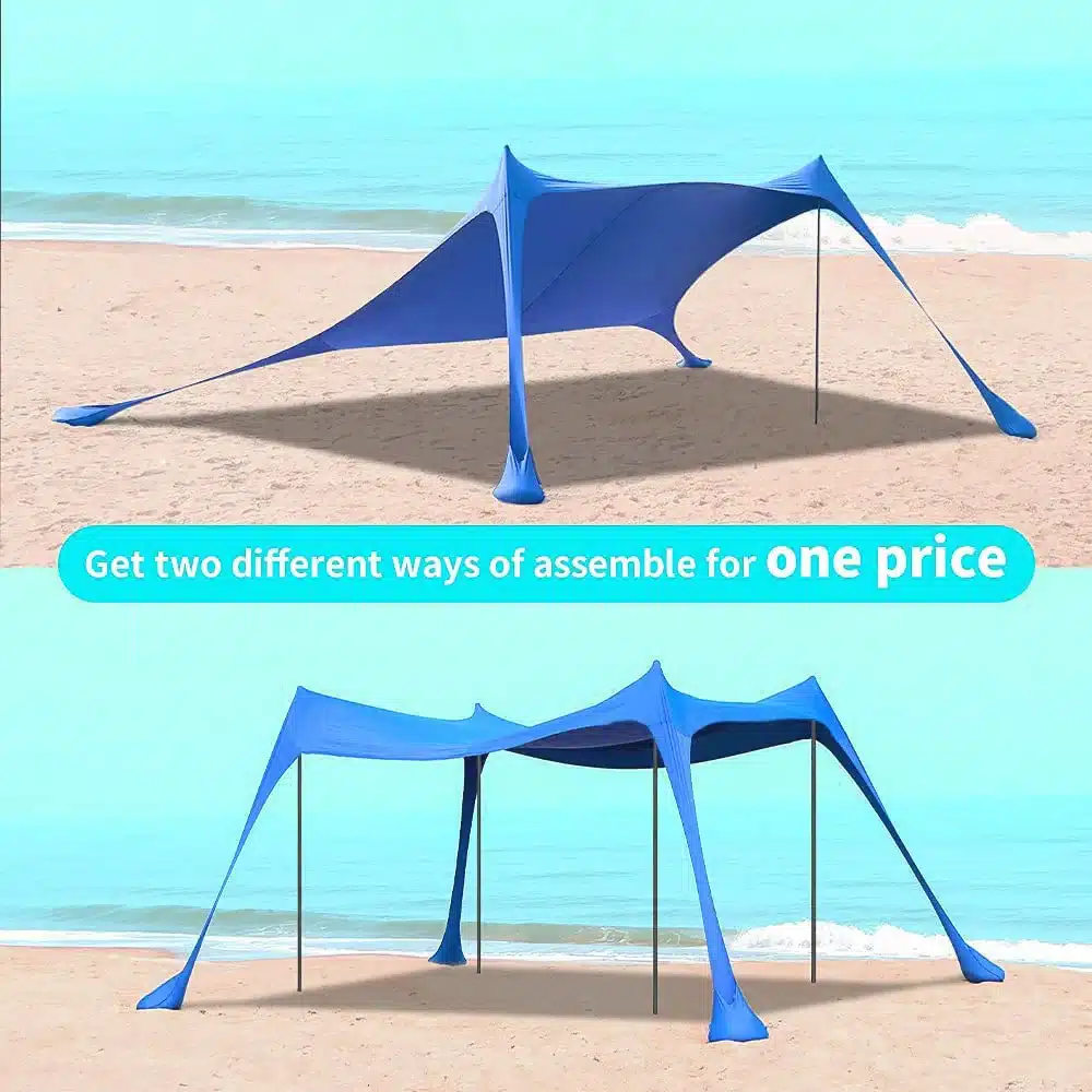 Outdoor Lawn and Beach Canopy Portable Outdoor Sun Protection - Image 2