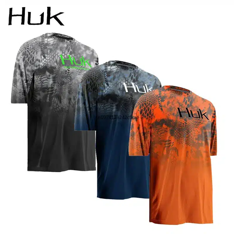 Fishing Shirts Men Summer Outdoor Short Sleeve Breathable