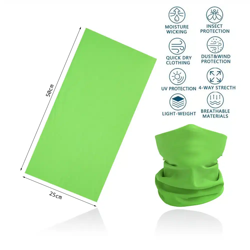 Breathabale Neck Gaiters for Men and Women Dustproof Quickdry Solid Color HeadScarf a Wide Range of Outdoor Activities - Image 22