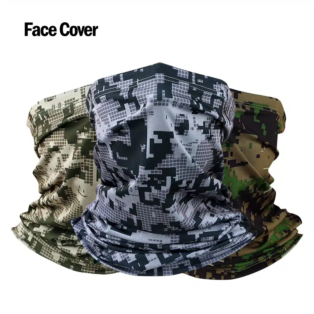 UV Protection Ice Silk Face Cover Neck Tube Outdoor Sports Bandana Scarf Breathable Hiking Scarf Neck Gaiter Bandana - Image 3