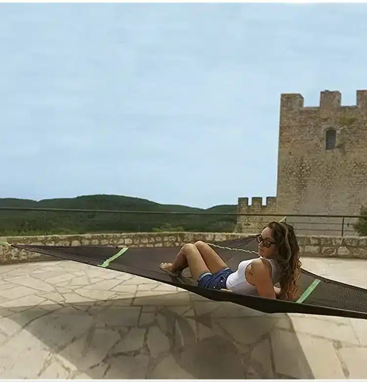 Outdoor Camping Hanging Triangle Hammock Multi Person - Image 16