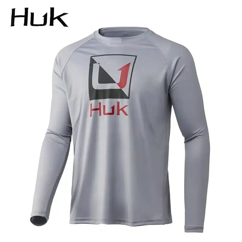 Men's Fishing Shirts Long Sleeve Uv Protection UPF 50 Moisture Wicking - Image 7