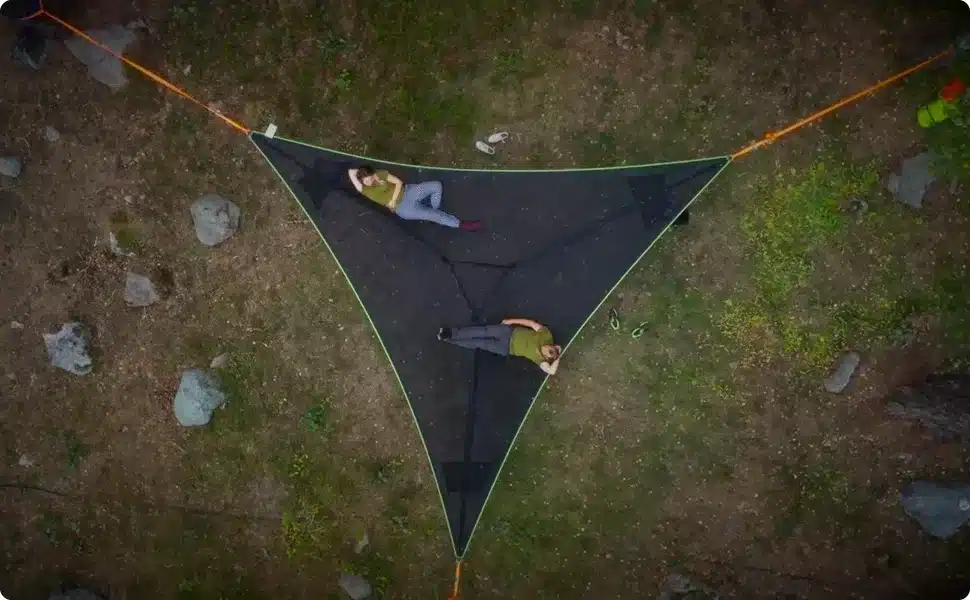 Outdoor Camping Hanging Triangle Hammock Multi Person - Image 12