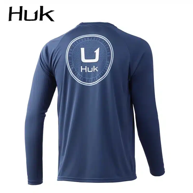 Men's Fishing Shirts Long Sleeve Uv Protection UPF 50 Moisture Wicking - Image 14