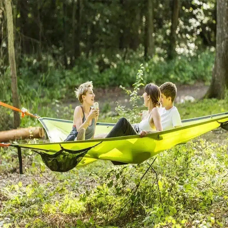 Outdoor Camping Hanging Triangle Hammock Multi Person - Image 5