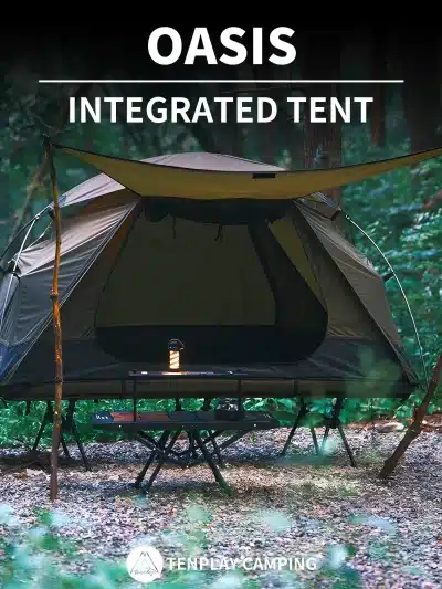 TENPLAY Ultra Lightweight Instant Pop-Up Tent, 3000mm Waterproof Single Person Tent for Camping, Hiking, Backpacking