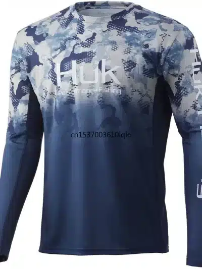 Fishing Apparel Men Fishing Clothing T Shirts Long Sleeve Sun Protection Uv Breathable Summer Fish Shirt Camisa De Pesca