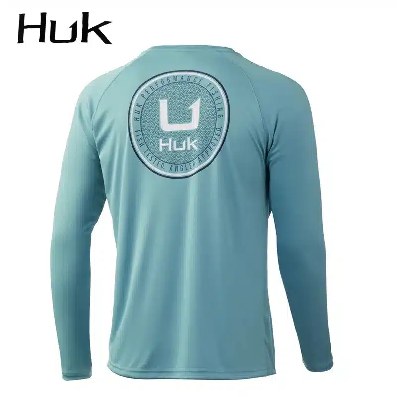 Men's Fishing Shirts Long Sleeve Uv Protection UPF 50 Moisture Wicking - Image 12