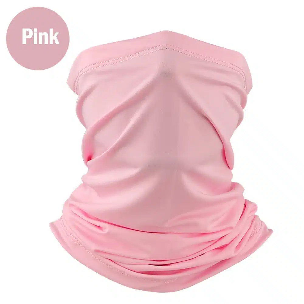 UV Protection Ice Silk Face Cover Neck Tube Outdoor Sports Bandana Scarf Breathable Hiking Scarf Neck Gaiter Bandana - Image 22