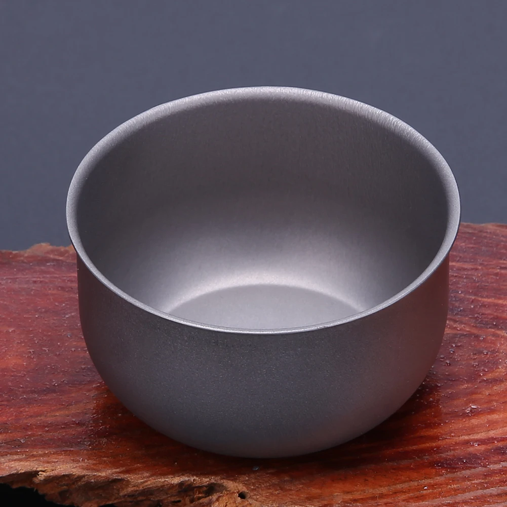 4PCS Mini 62mL Titanium Cup Lightweight for Camping Hiking Picnic - Image 9