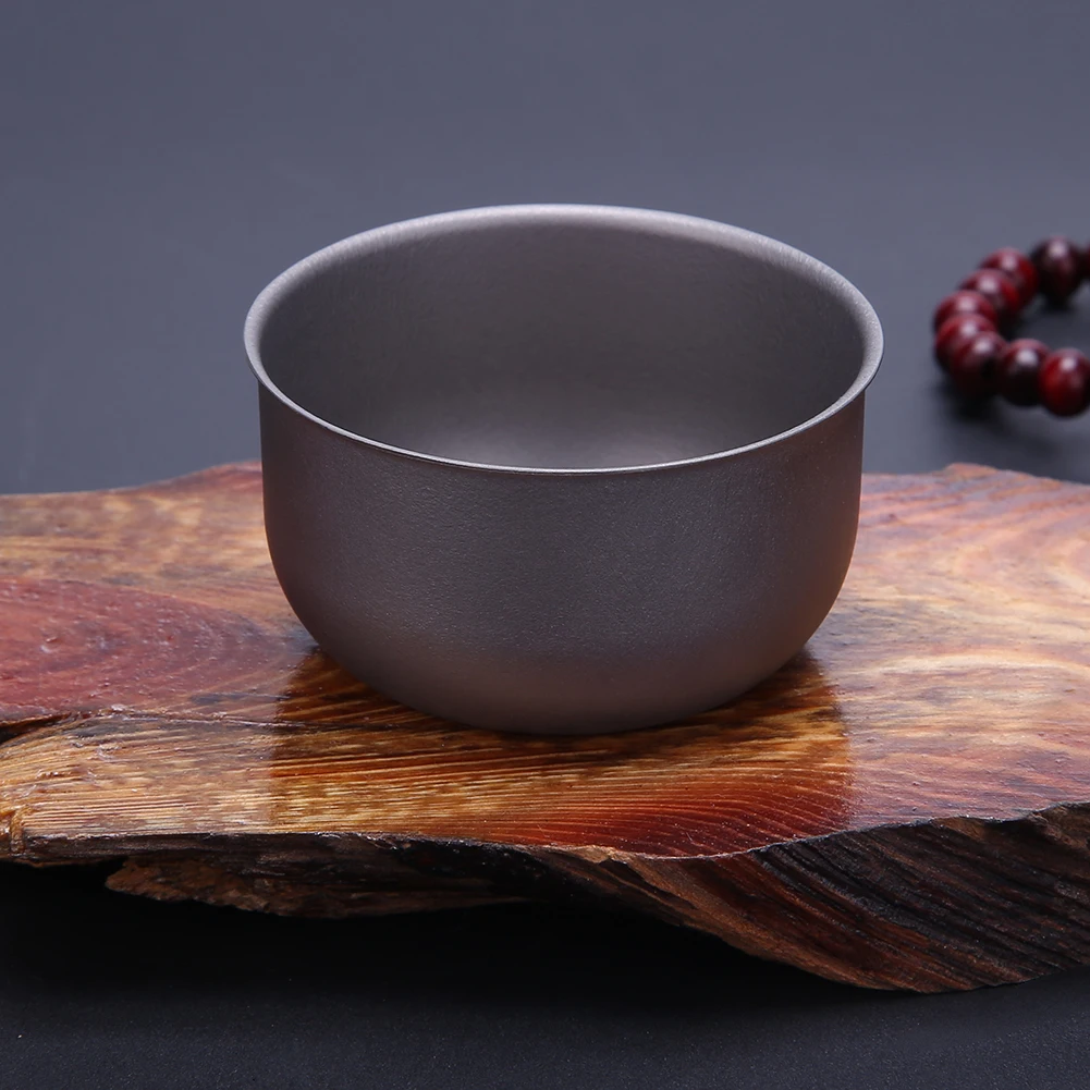 4PCS Mini 62mL Titanium Cup Lightweight for Camping Hiking Picnic - Image 10