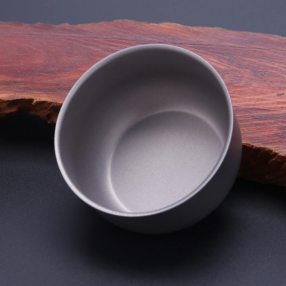 4PCS Mini 62mL Titanium Cup Lightweight for Camping Hiking Picnic - Image 3