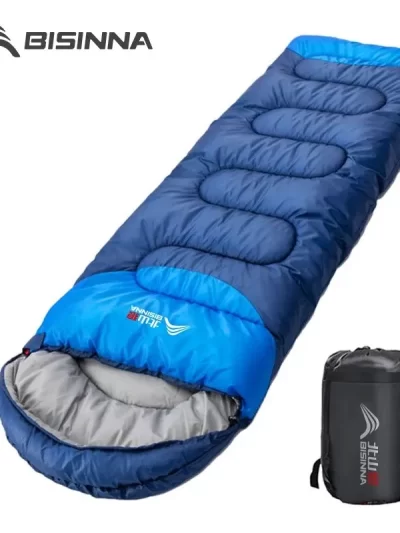 BISINNA Camping Sleeping Bag Ultralight Waterproof Winter Warm Envelope Backpacking Sleeping Bags for Outdoor Use