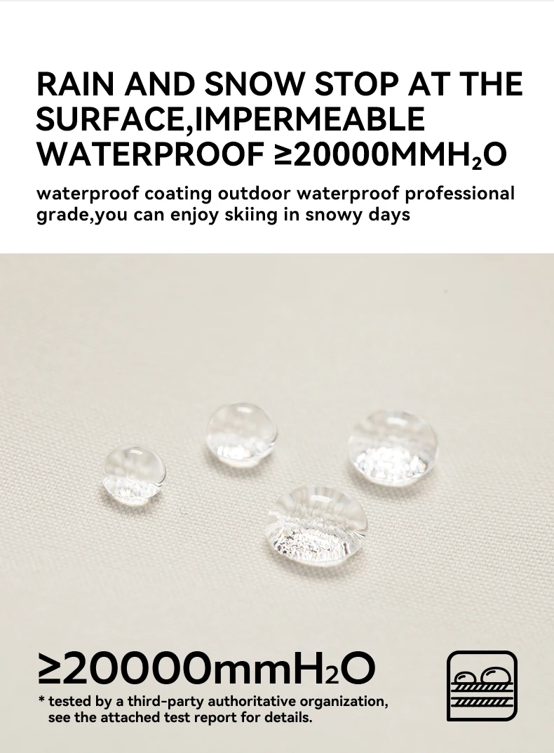 VECTOR Ski Wear Women Man Hooded Sweater Reflective Trend Ski Wear Thickened Warmth and Waterproof Ski Equipment Ski Suit Women - Image 19