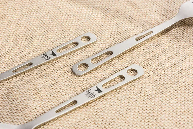 Keith Pure Titanium Knife, Fork Spoon Set, Portable for Outdoor Activities. - Image 11