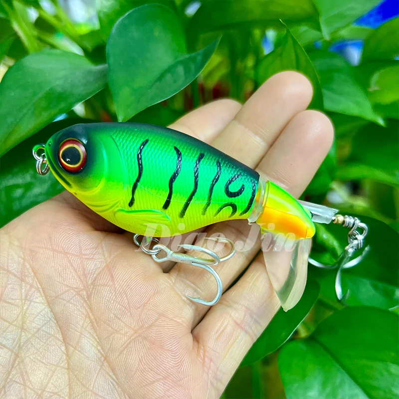 Fishing Wobblers with Rotating Tail Hard Baits 75mm 17g Whopper Plopper Topwater Pesca Prop Bass Lure Saltwater Crankbait - Image 13