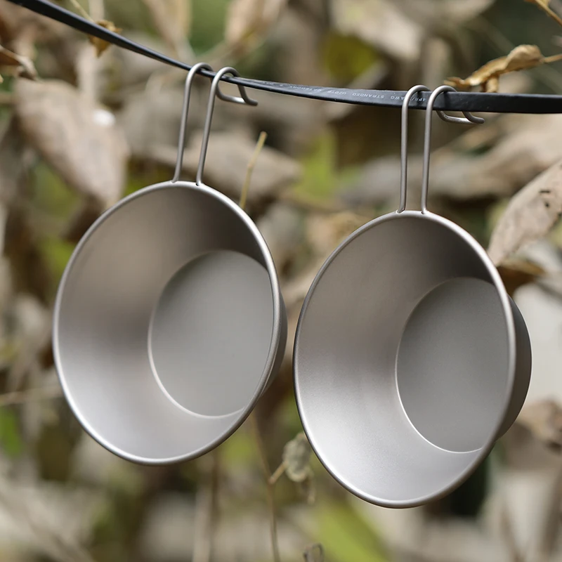 Tiartisan 260ml Titanium Camping Bowl - Image 2