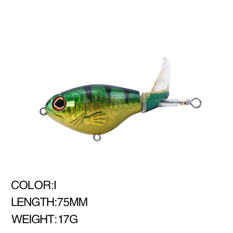 Artificial Fishing Lure, Crankbait, Whopper Plopper , Topwater Fishing Lure, SwimBait, Hard Popper, Rotating Tail Fishing Tackle - Image 16