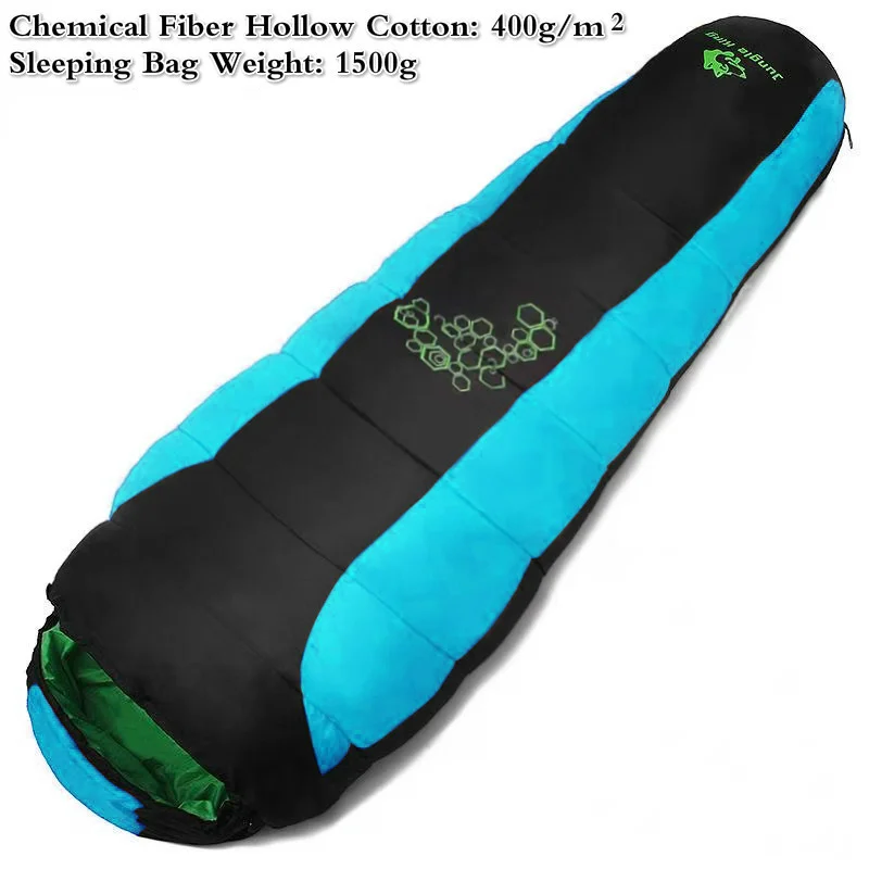 Jungle King CY0901 Thickening Fill Four Holes Cotton Sleeping Bags Fit for Lower Temperatures Thermal 4 Kinds of Thickness Camping and Outdoor Use - Image 13