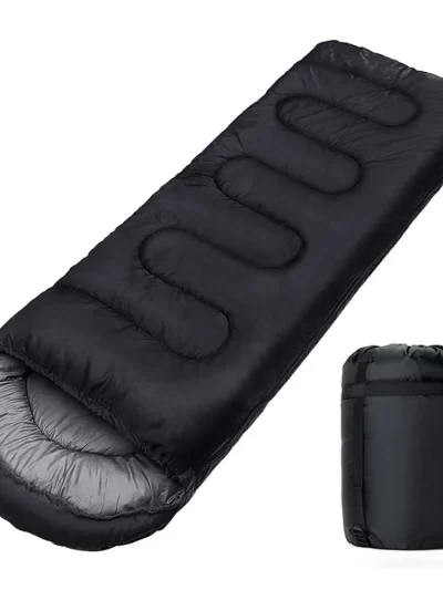 Camping Sleeping Bag Lightweight 4 Season Warm Envelope Backpacking Outdoor Mummy Cotton 3 Season Sleeping Bag