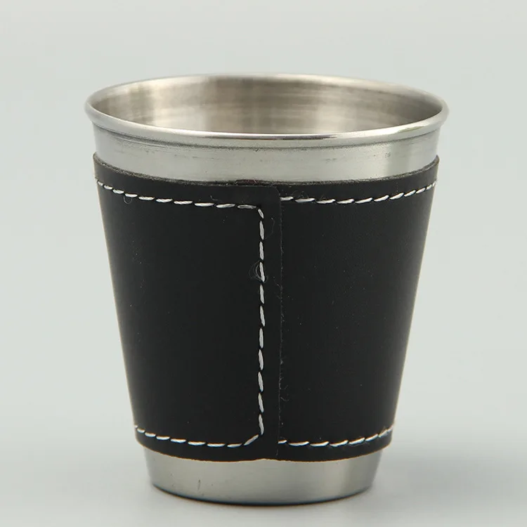 4pcs 30/70ml Outdoor Camping Travel Cups Set Picnic Supplies Stainless Steel - Image 15