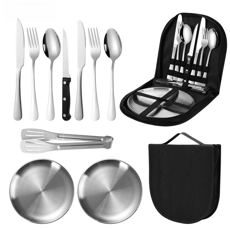 10/20Pcs Outdoor Camping Cutlery Organizer Utensils. Perfect for Camping and other Outdoor Activities.