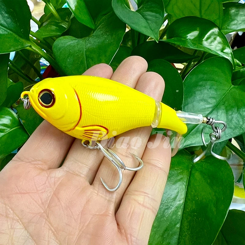 Fishing Wobblers with Rotating Tail Hard Baits 75mm 17g Whopper Plopper Topwater Pesca Prop Bass Lure Saltwater Crankbait - Image 7