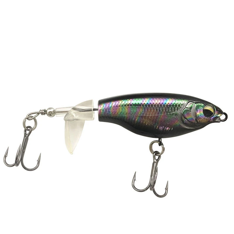 1Pcs Quality Whopper Plopper Wobblers 7.5cm 6.5g Topwater Popper Fishing Lure Hard Bait Rotating Soft Tail Fishing Tackle - Image 9