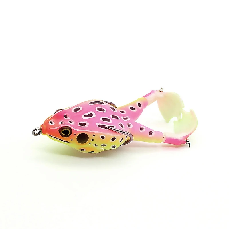 13/16g Soft Frog Shape Lures Artificial Topwater Wobblers Bait Bass Catfish Fishing Lure 3D Eyes - Image 10