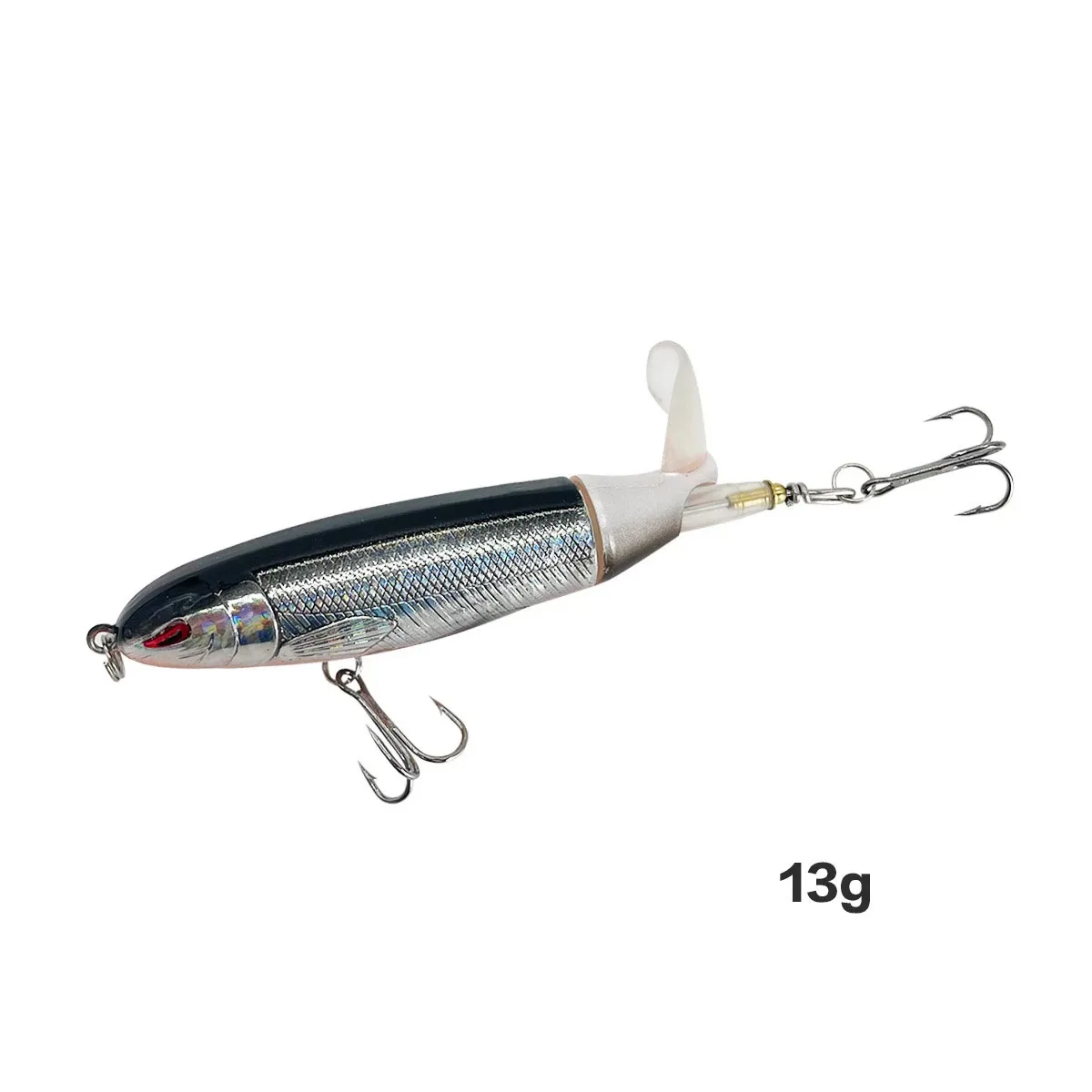 13g/15g/35g Topwater Fishing Lure Whopper Popper Artificial Bait Hard Plopper Soft Rotating Tail - Image 17