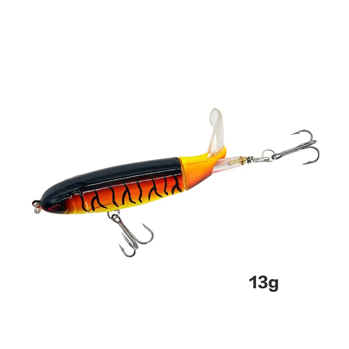 13g/15g/35g Topwater Fishing Lure Whopper Popper Artificial Bait Hard Plopper Soft Rotating Tail - Image 23