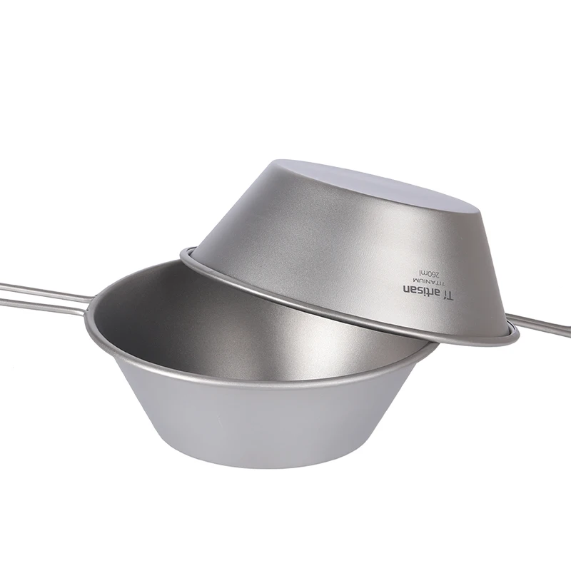 Tiartisan 260ml Titanium Camping Bowl - Image 9
