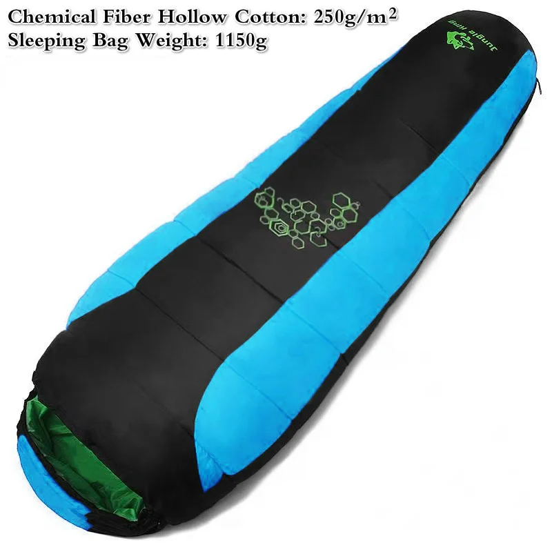 Jungle King CY0901 Thickening Fill Four Holes Cotton Sleeping Bags Fit for Lower Temperatures Thermal 4 Kinds of Thickness Camping and Outdoor Use - Image 11