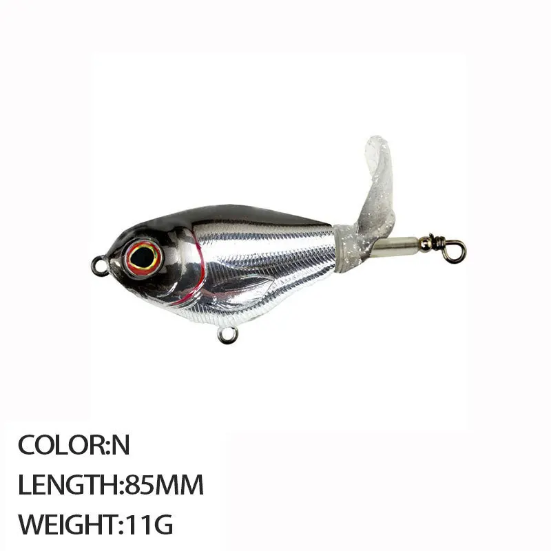 Artificial Fishing Lure, Crankbait, Whopper Plopper , Topwater Fishing Lure, SwimBait, Hard Popper, Rotating Tail Fishing Tackle - Image 20