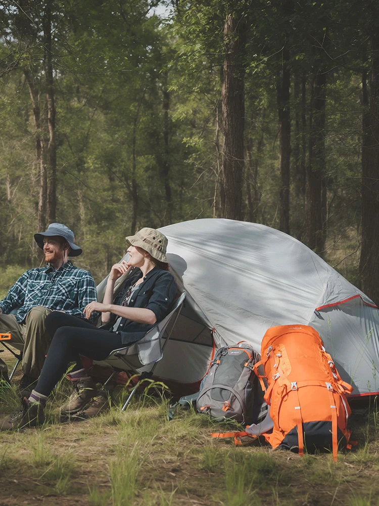 BISINNA 2 Person Ultralight Camping Tent 20D 380T Nylon Double Layer Waterproof Tent with free mat - Image 13