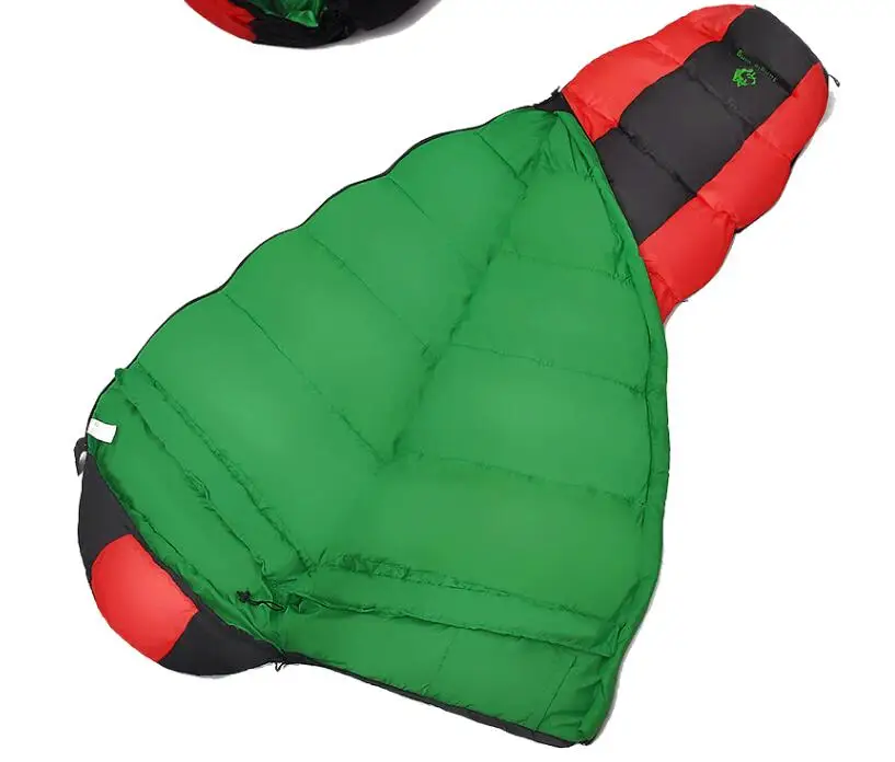 Jungle King CY0901 Thickening Fill Four Holes Cotton Sleeping Bags Fit for Lower Temperatures Thermal 4 Kinds of Thickness Camping and Outdoor Use - Image 5