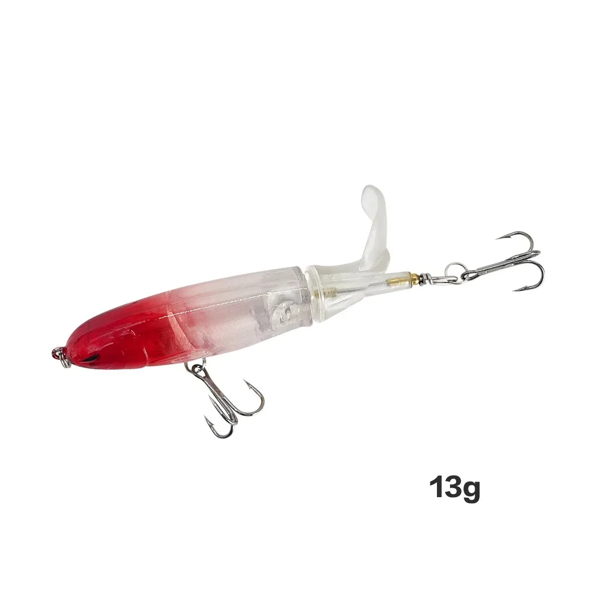 13g/15g/35g Topwater Fishing Lure Whopper Popper Artificial Bait Hard Plopper Soft Rotating Tail - Image 15