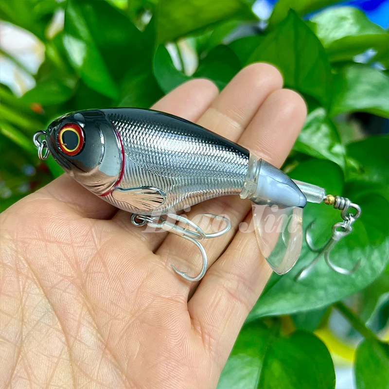 Fishing Wobblers with Rotating Tail Hard Baits 75mm 17g Whopper Plopper Topwater Pesca Prop Bass Lure Saltwater Crankbait - Image 14