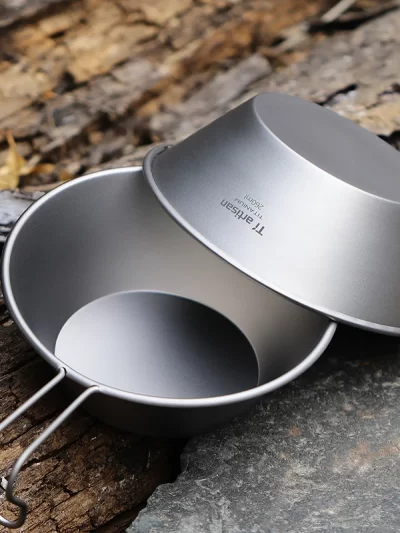 Tiartisan 260ml Titanium Camping Bowl
