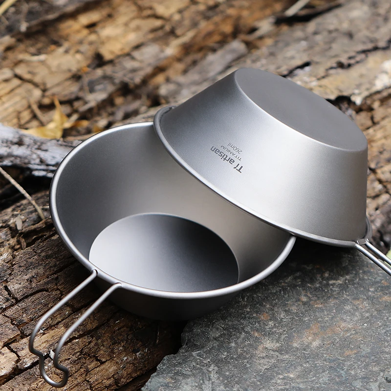 Tiartisan 260ml Titanium Camping Bowl