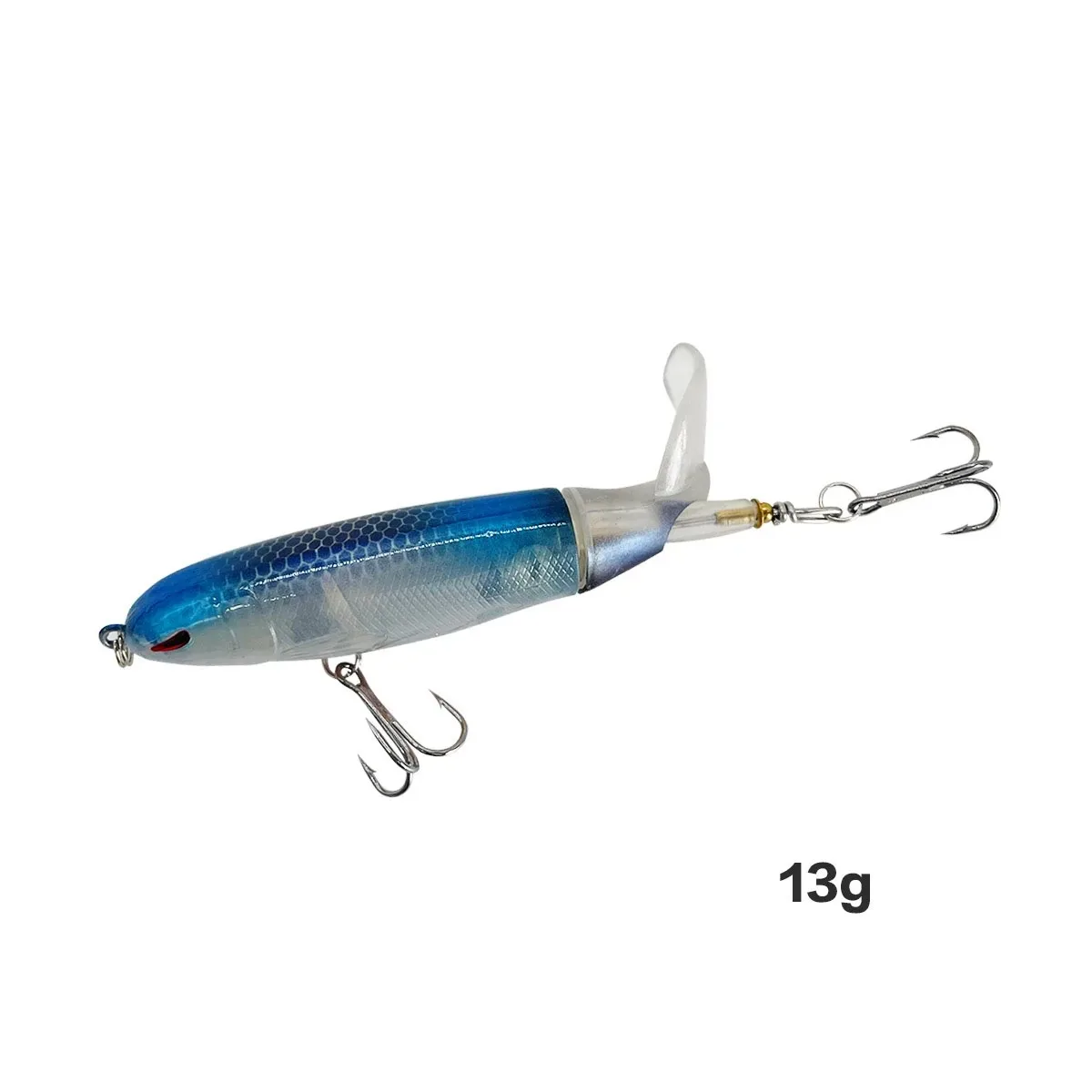 13g/15g/35g Topwater Fishing Lure Whopper Popper Artificial Bait Hard Plopper Soft Rotating Tail - Image 16