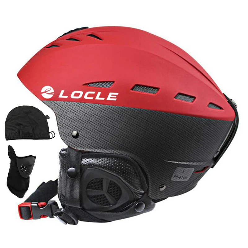 LOCLE Professional Skiing Helmet Men Women Children Ski Helmet Snow Skating Snowboard Snowmobile Skateboard Helmet Size 52-61cm - Image 19