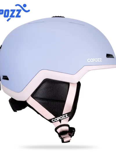 COPOZZ Winter Ski Snowboard Helmet Half-covered Anti-impact Safety Helmet Cycling Snowmobile Skiing Protective For Adult And Kid