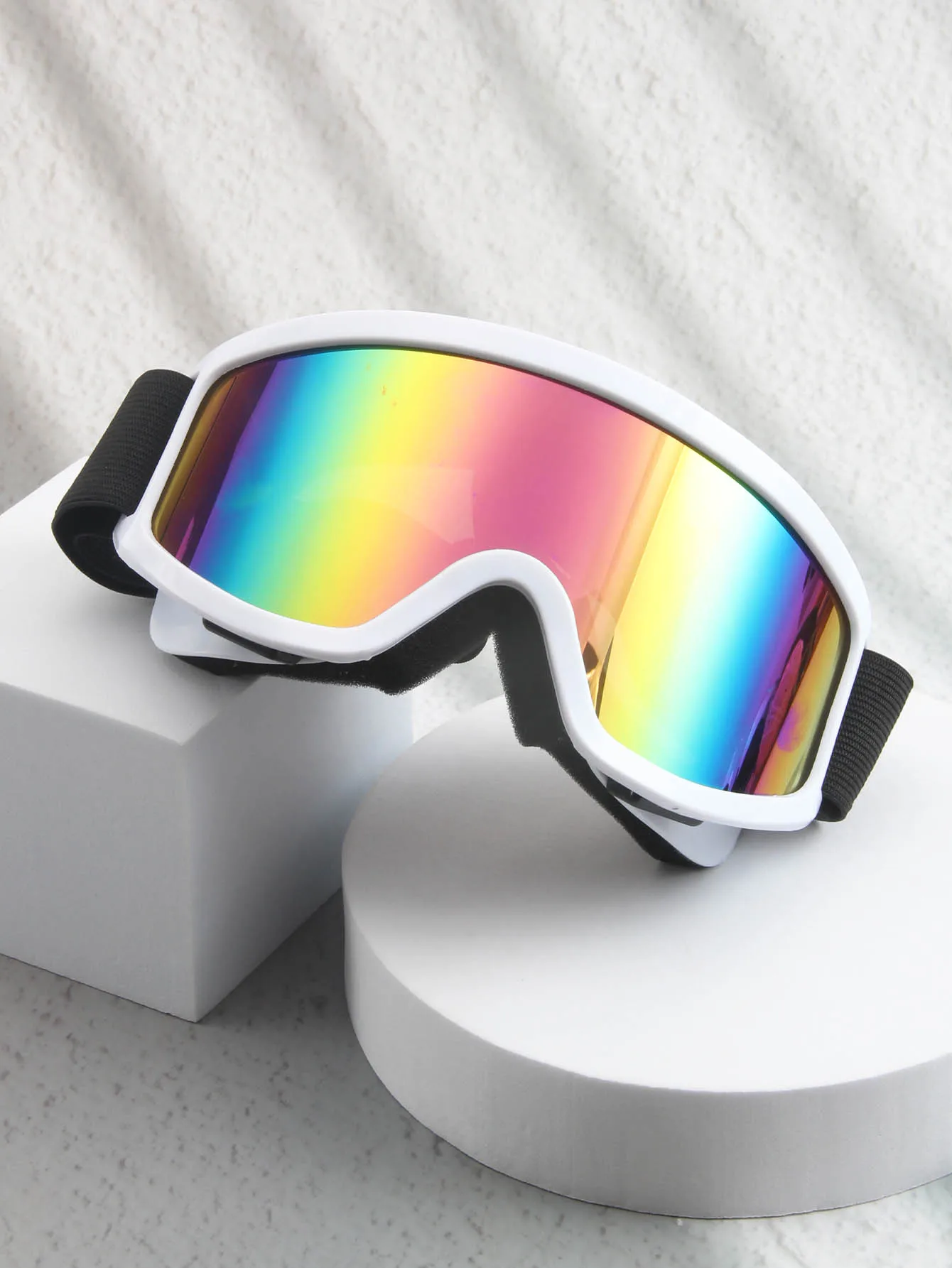 Large frame ski goggles with colored lenses and sponge anti-collision anti-glare lenses Outdoor sports snowboarding and snowboar - Image 19