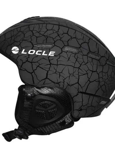 LOCLE Professional Skiing Helmet Men Women Children Ski Helmet Snow Skating Snowboard Snowmobile Skateboard Helmet Size 52-61cm