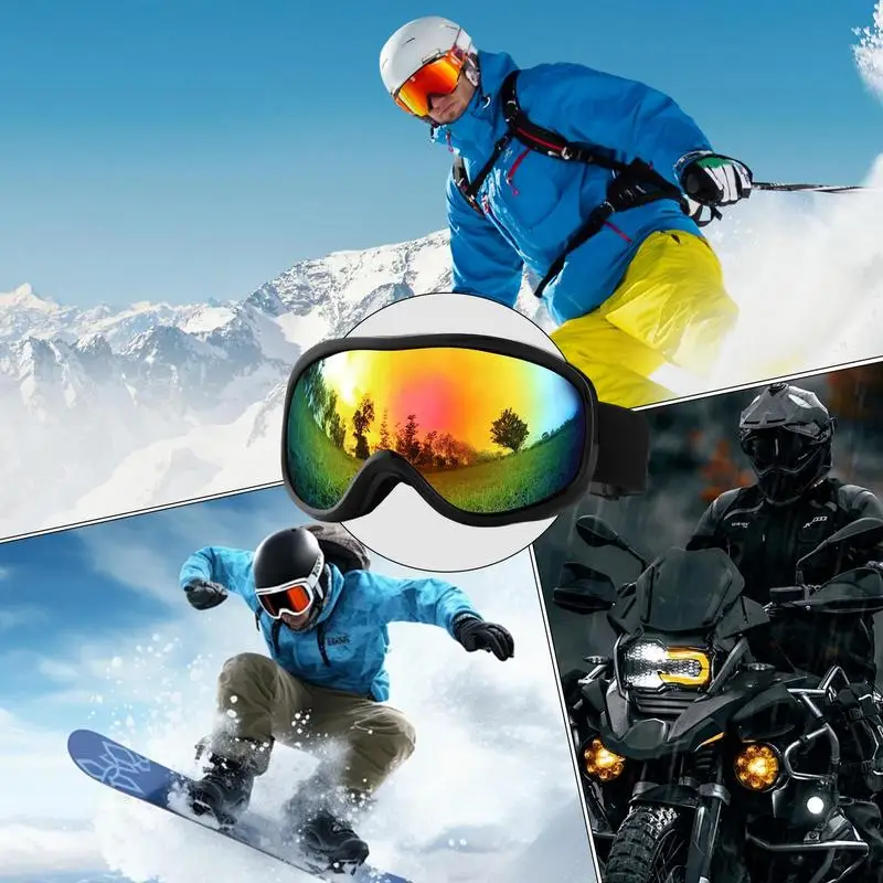 Over Glasses Ski Goggles Winter Over Glasses Goggles Anti-Fogging For Skiing Cold Weather Eye Protection Outdoor Sports Adult - Image 5