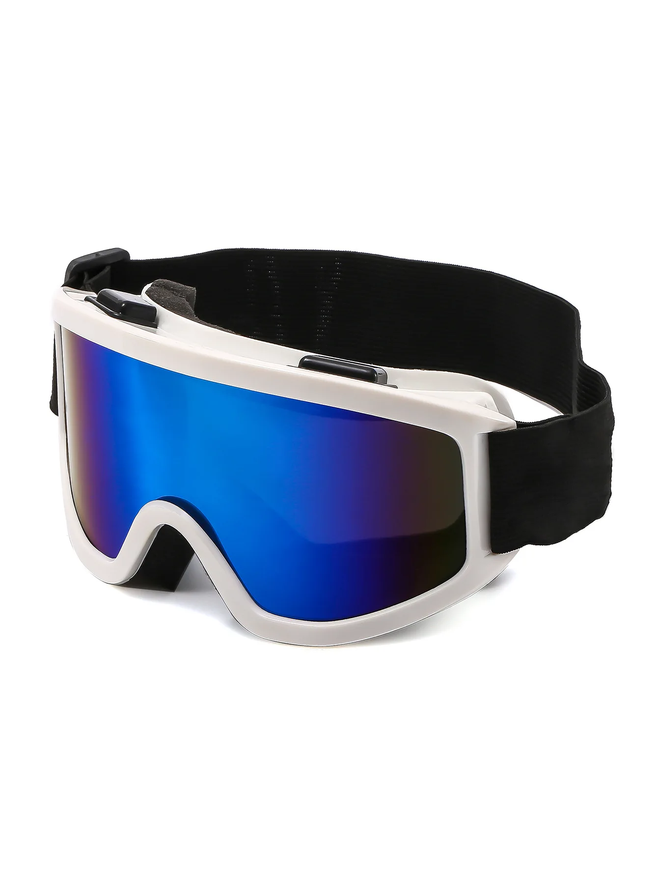 Large frame ski goggles with colored lenses and sponge anti-collision anti-glare lenses Outdoor sports snowboarding and snowboar - Image 10