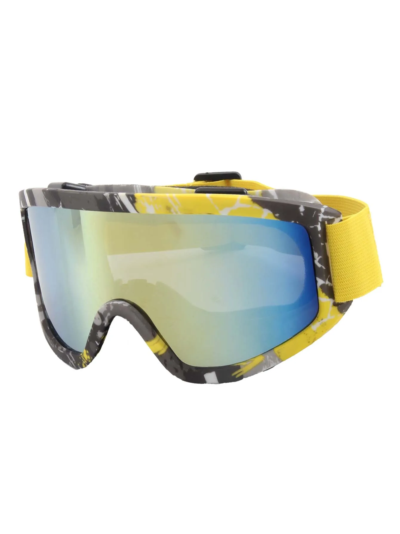 Large frame ski goggles with colored lenses and sponge anti-collision anti-glare lenses Outdoor sports snowboarding and snowboar - Image 21
