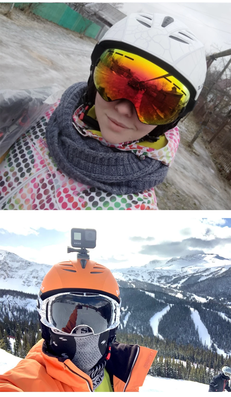 LOCLE Professional Skiing Helmet Men Women Children Ski Helmet Snow Skating Snowboard Snowmobile Skateboard Helmet Size 52-61cm - Image 26